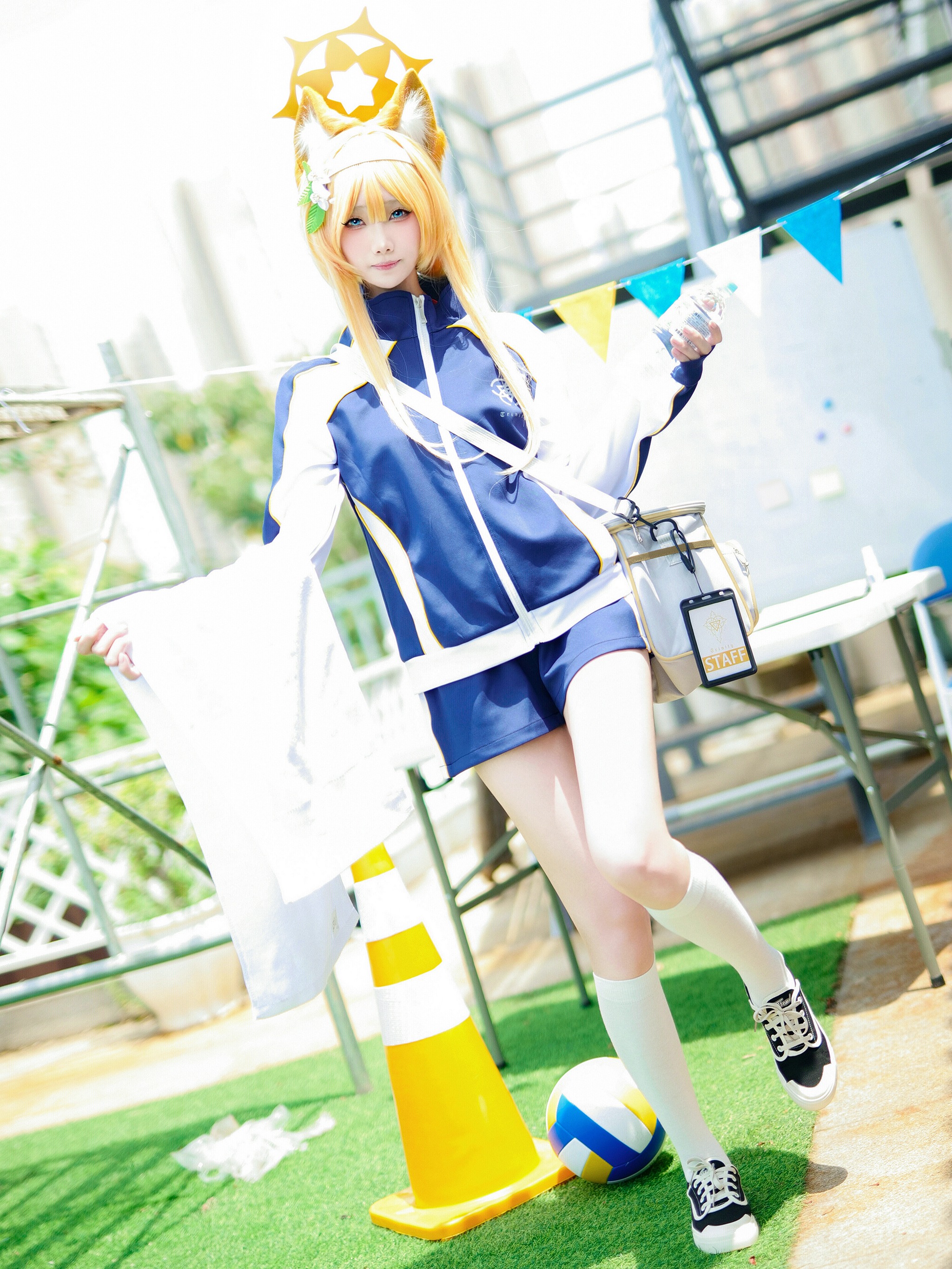 曉美媽 - NO.038 Blue Archive - 伊落マリー体操服[60P]-XikXak